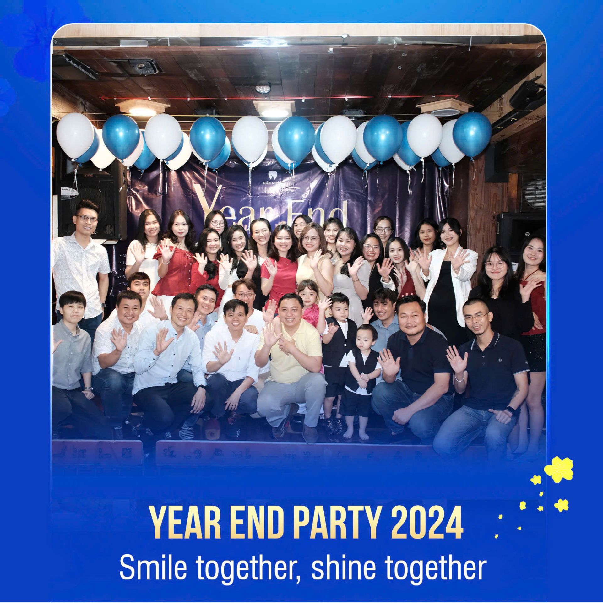 Khoảnh khắc "Smile together" tại Year End Party 2024