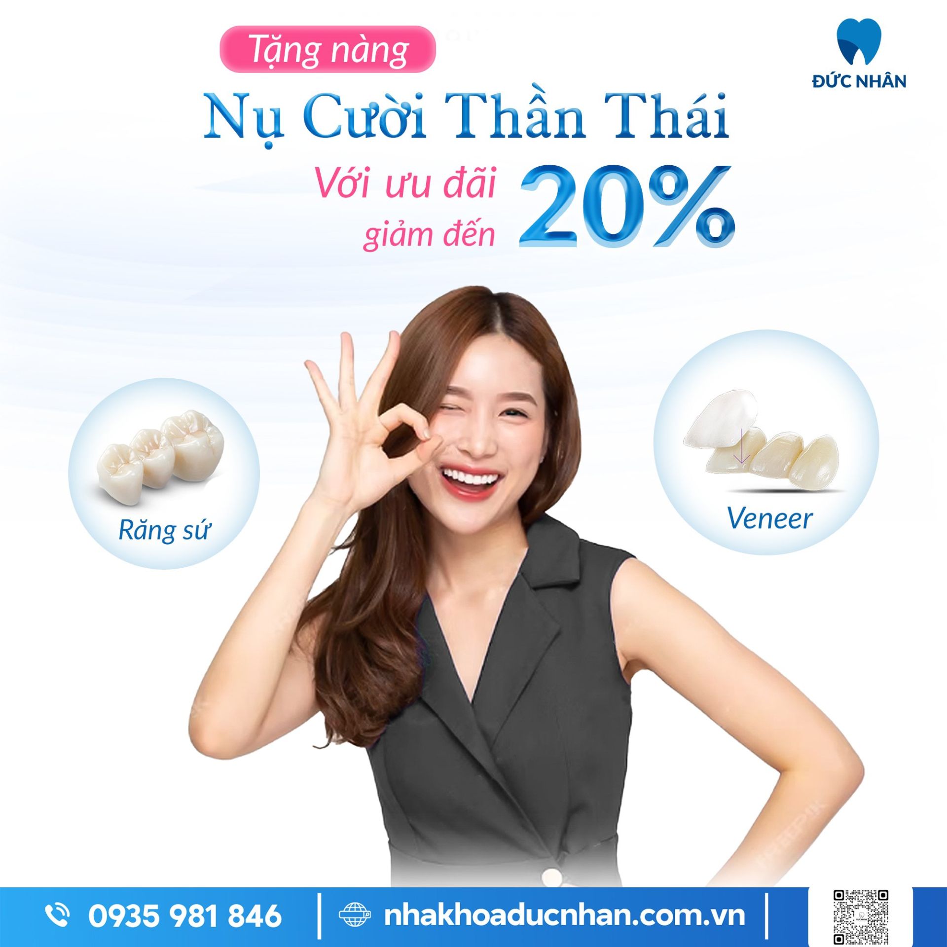 Địa chỉ bọc răng sứ uy tín Biên Hòa - Nha khoa Đức Nhân